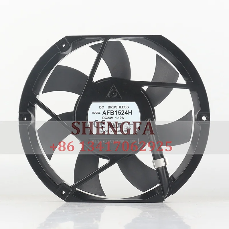 DELTA DELTA 170*150*25MM 24V 1.10A AFB1524H 17 cm double ball high air volume inverter cooling fan