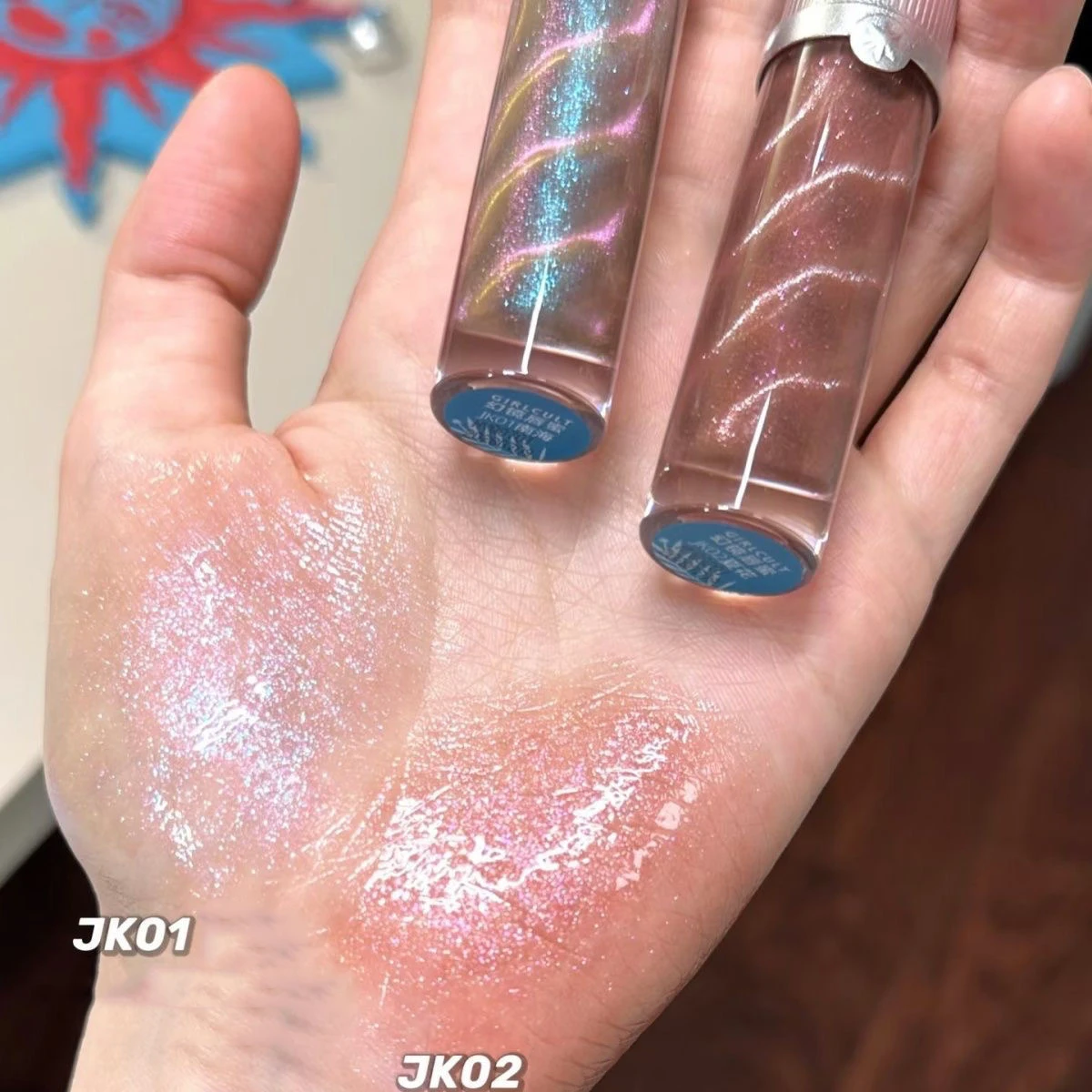 Girlcult Lip Gloss Lip Oil Gotejamento Hidratante Shimmer Batom Brilho & Nu Brilhante Acabamento Brilhante Hidratante, Hidratante para Lábios Secos