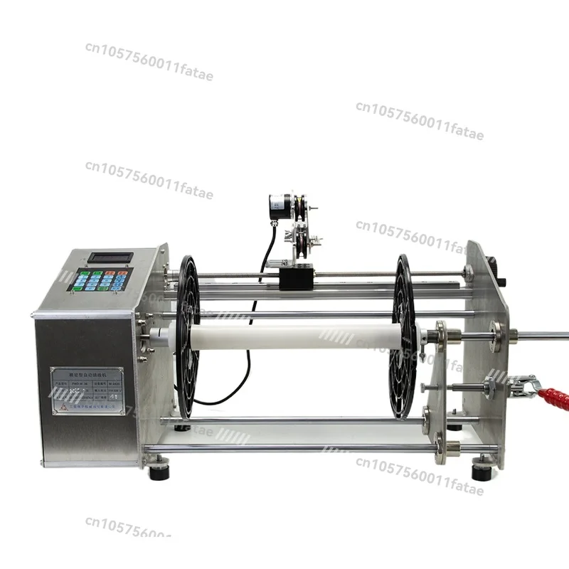 Elastic , Flat , Parallel Coiled Wire, Twisted Wire, Winding Machine Accurately Counts Meters and Turns, Fully Automatic