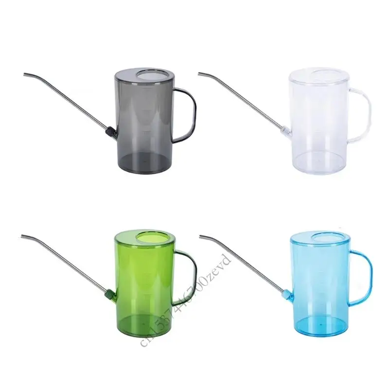 

2L садовый водопаж с эргономичной ручкой и длинной носой из нержавеющей стали для точного водопоясанного снабжения P9YB