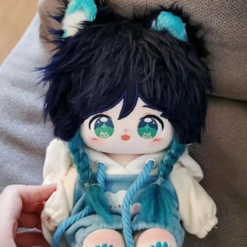 Venti 20cm Dress-up Cotton Doll Genshin Impact Stuffed Plush Pendant Toys for Kids Adult Collectible Gift Animation Game Fans