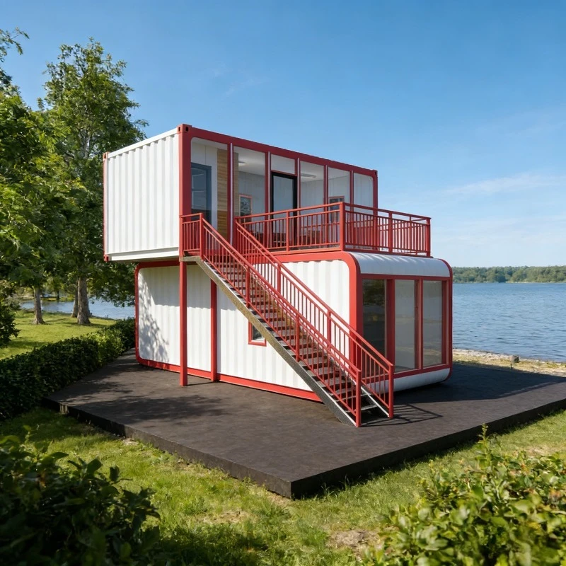 Outdoor Apple Cabin Office Pod Prefab Container House Flat Pack Modular Capsule Home Eco-Friendly Garden Studio with Kitchen Bat