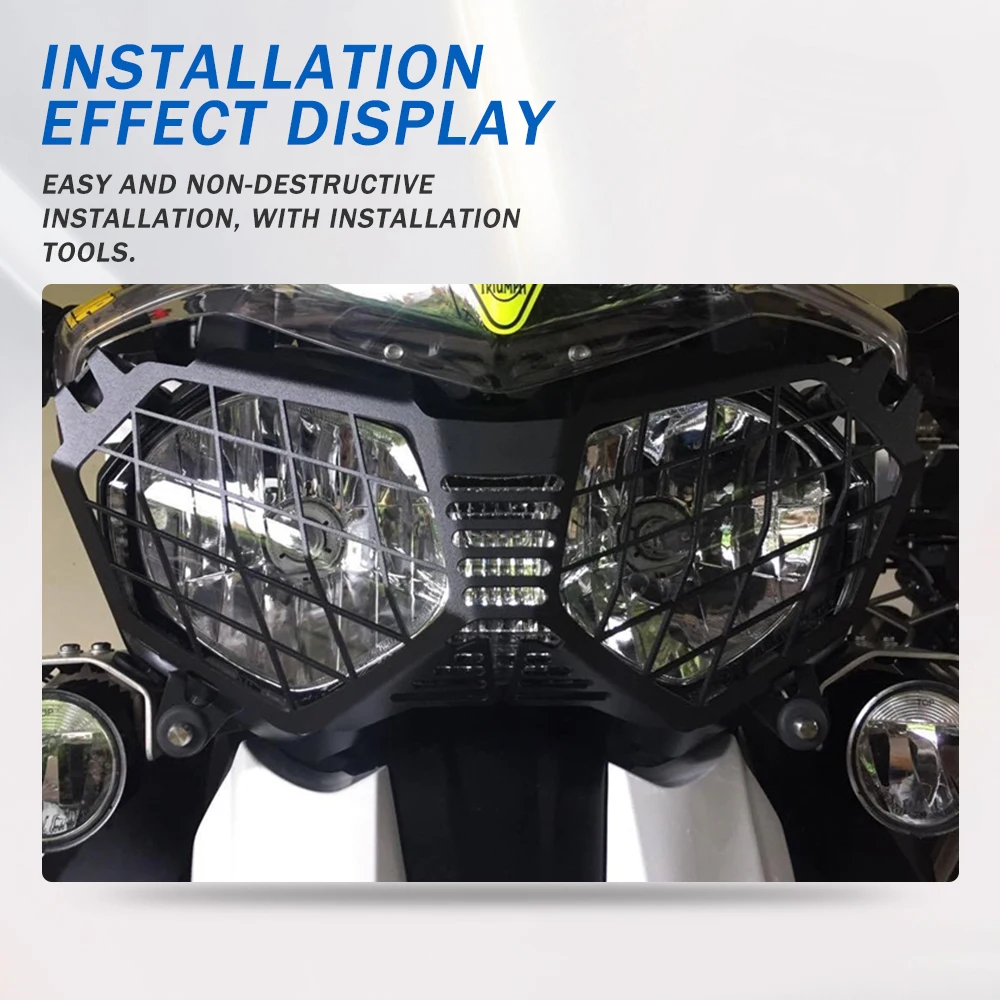 Headlight Protector Grille Light Cover Protective Guard For Triumph Tiger 800 XR XRX XC XCX & Explorer 1200/1200 XC 2010~2017