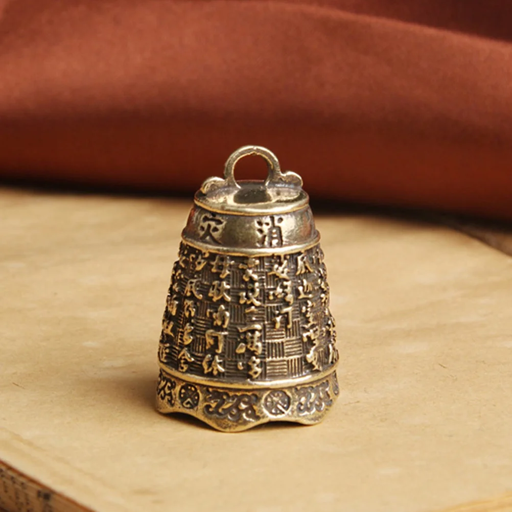 

Vintage Brass Bell Key Ring Pendants Decorative Bells for Crafts Retro Keychain DIY Jewelry Supplies Home Accessories Student