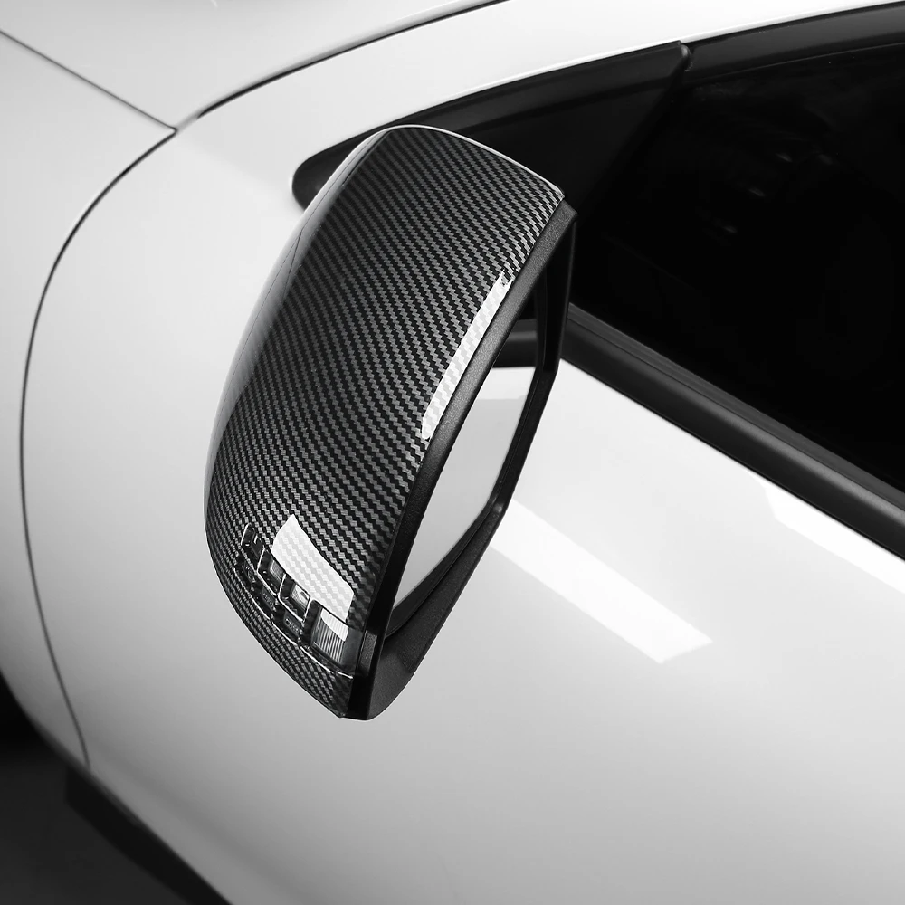 Exterior Accessories Black Car Rearview Mirror Decoration Cover Trim Accessories For Hyundai IONIQ 6 2023-2025 Car Supplies