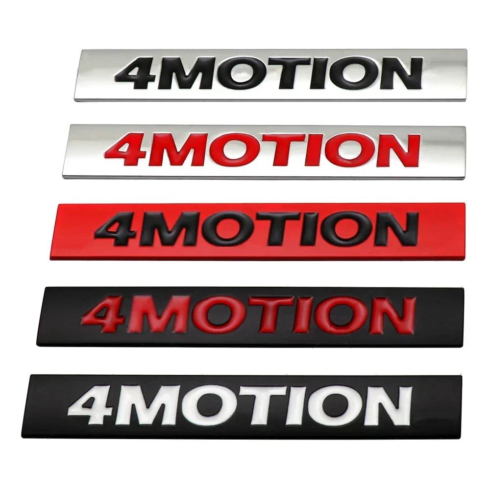 

3D Металлическая эмблема-наклейка 4MOTION для VW Sharan Golf Passat Jetta Touareg Tiguan Polo Bora, логотип на задний багажник