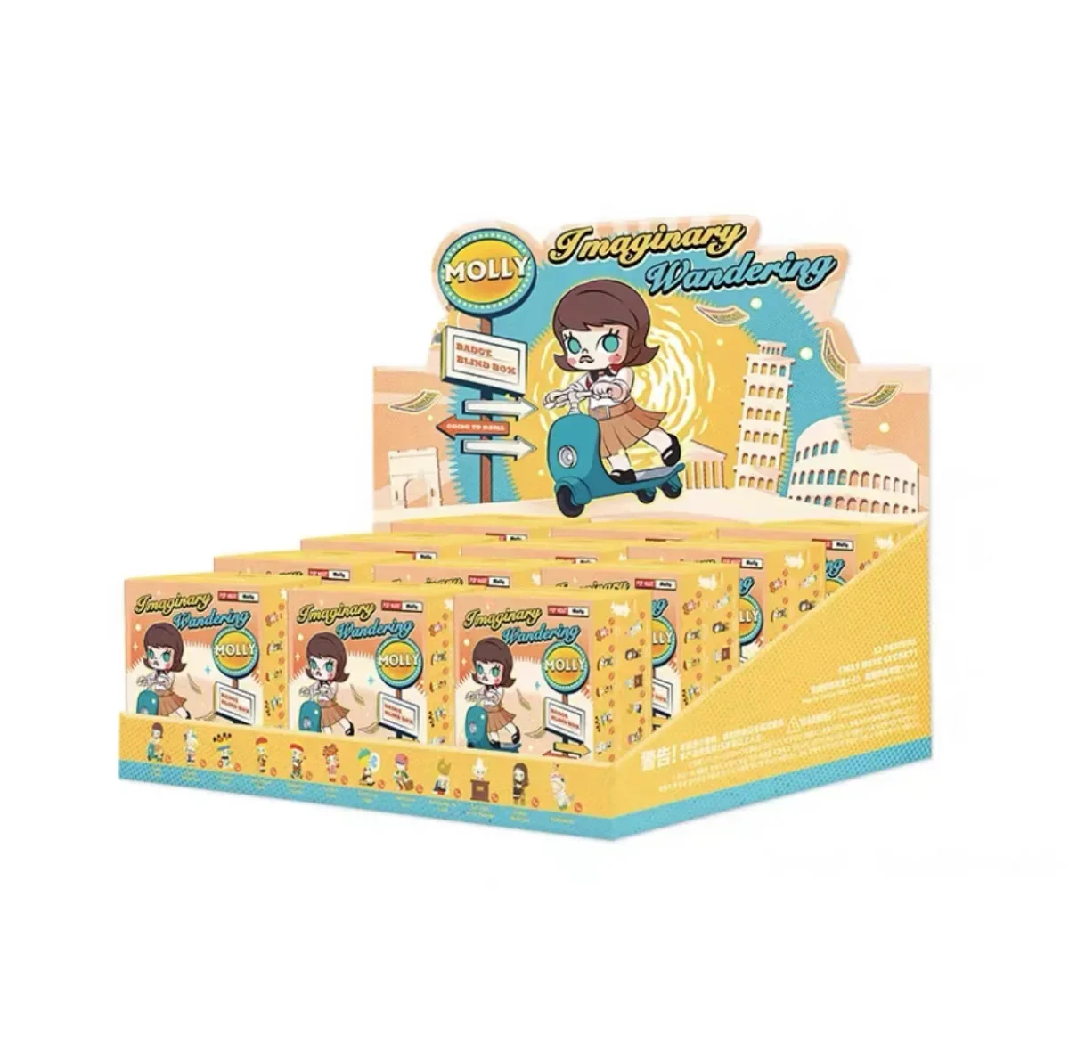 

Pop Mart Molly Fantasy Gamin Series Blind Box Surprise Mystery Box Mistery Action Figure Home Desktop Decoration Cute Model Gift