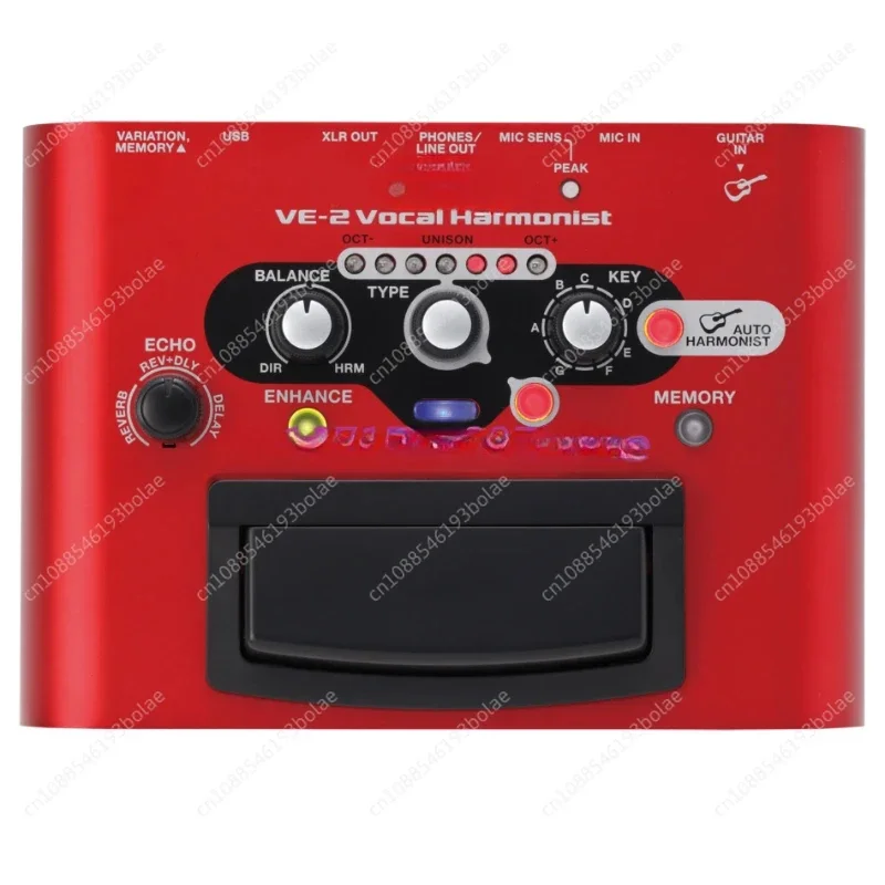 VE-2 Vocal portable,battery-powered stompbox high-quality reverb/delay for concert stages and street performances