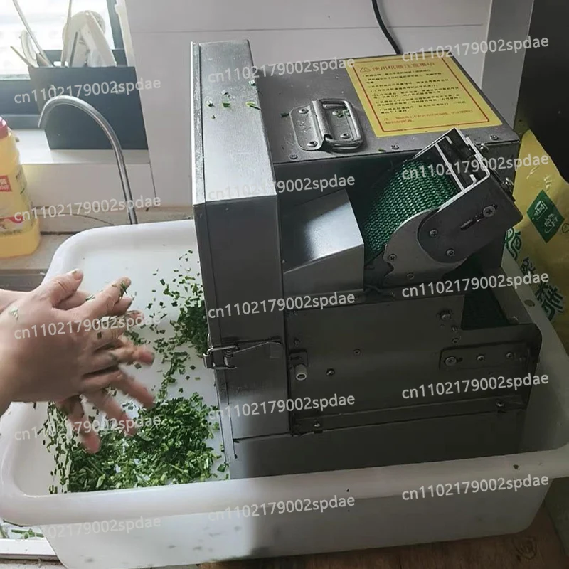 Commercial Spring Onion Cutter Automatic Electric Cucumber Slicer Potato Shredder Chopper 220v 110V