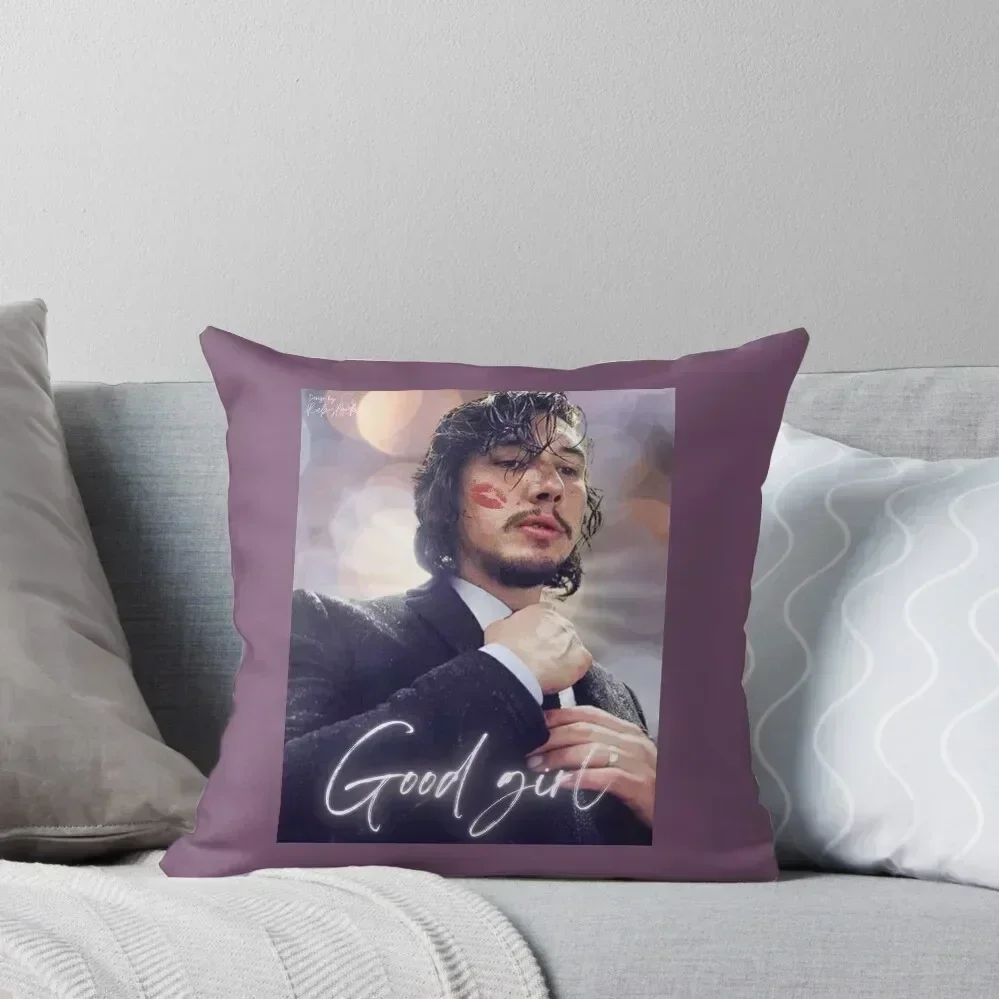 

Good Girl - Adam Driver Throw Pillow Christmas Pillows Decorative pillowcase Covers For Sofas Christmas Pillowcase pillow