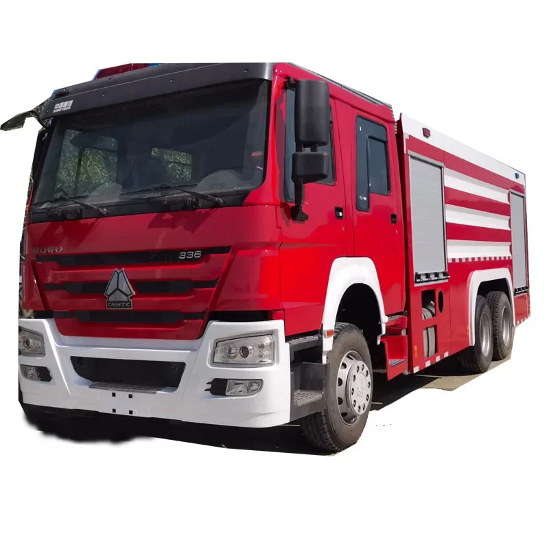 

6x4 12T HOWO foam fire truck with water tank fire truck function Fire fighting and rescue Emergency Vehicle