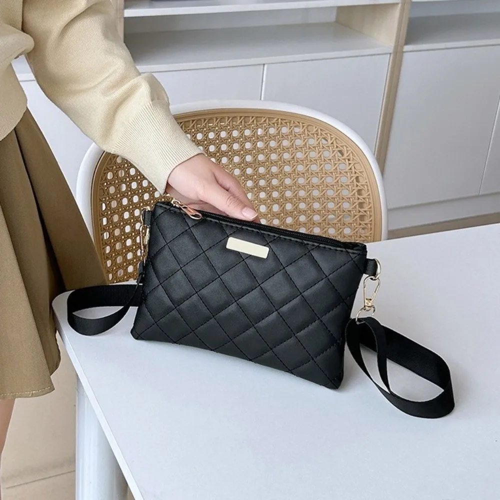 Fashion Simple Messenger Bag Casual Versatile Crossbody Purse Makeup Bag For Ladies