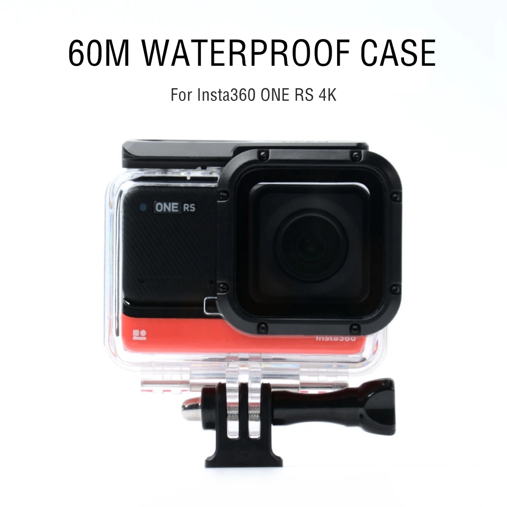 

New 60m Underwater Protective Box Waterproof Housings For Insta360 ONE RS 4K Edition Dive Case Accessories