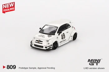 MINIGT 1:64 809 LB-WORKS x Abas fonctionne ABARTH modèle de voiture moulé sous pression