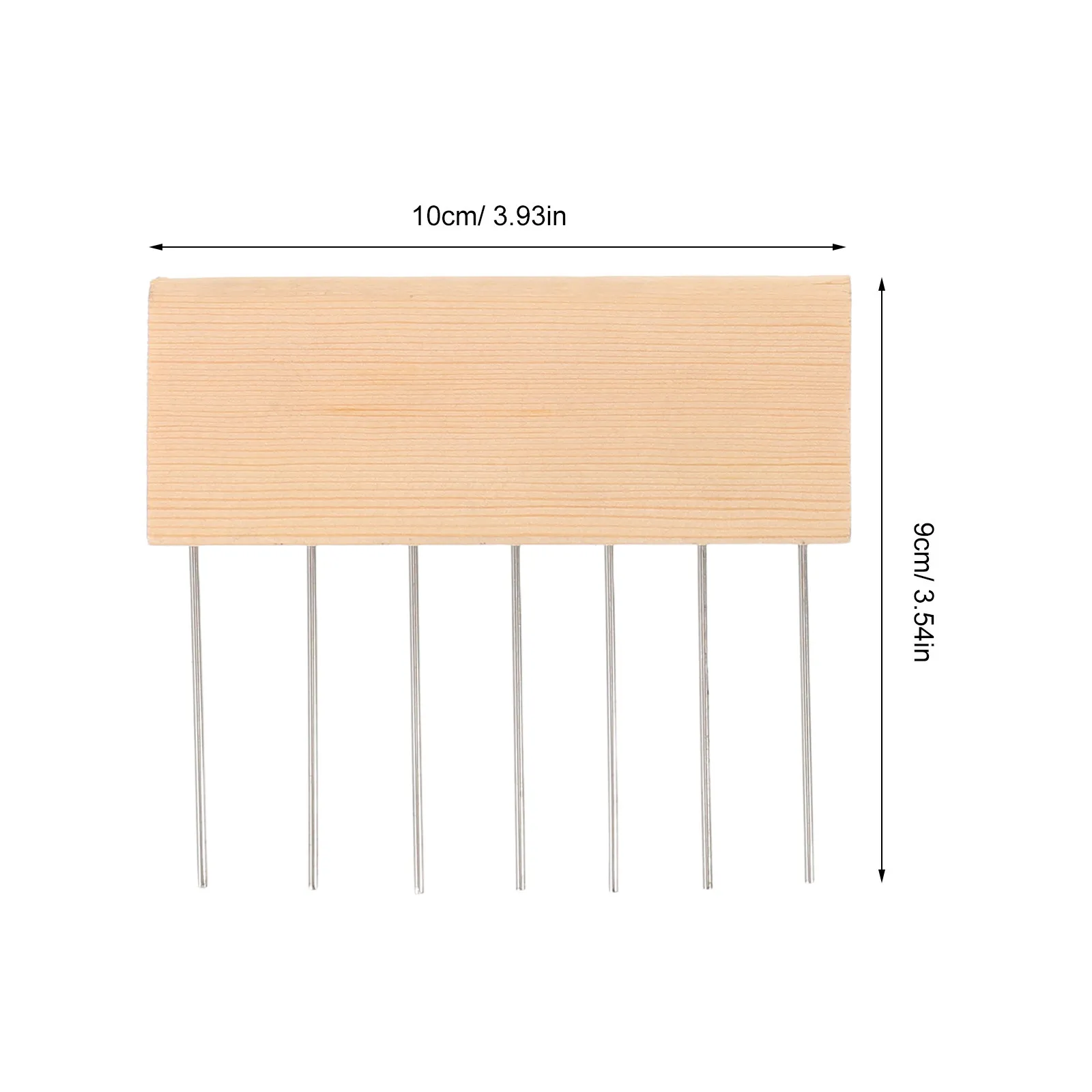 4Pcs Water Marbling Paint Tool Set Textured Comb with Wood Handle Painting Accessories for Artists Fluid Art Abstract Pattern