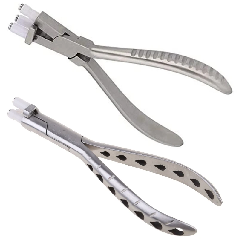 Stainless Steel Trigeminal Glasses Plier Suitable for Daily Use Adjust the Curvature of the Lens High Hardness Durable