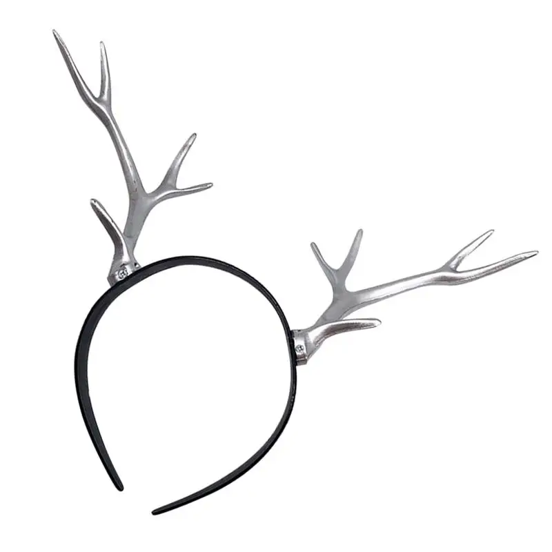 

1pc Christmas Headband Christmas Antler Hair Hoop Deer Reindeer Antlers Hair Bands Christmas Hair Hoop Party Cosplay Costume