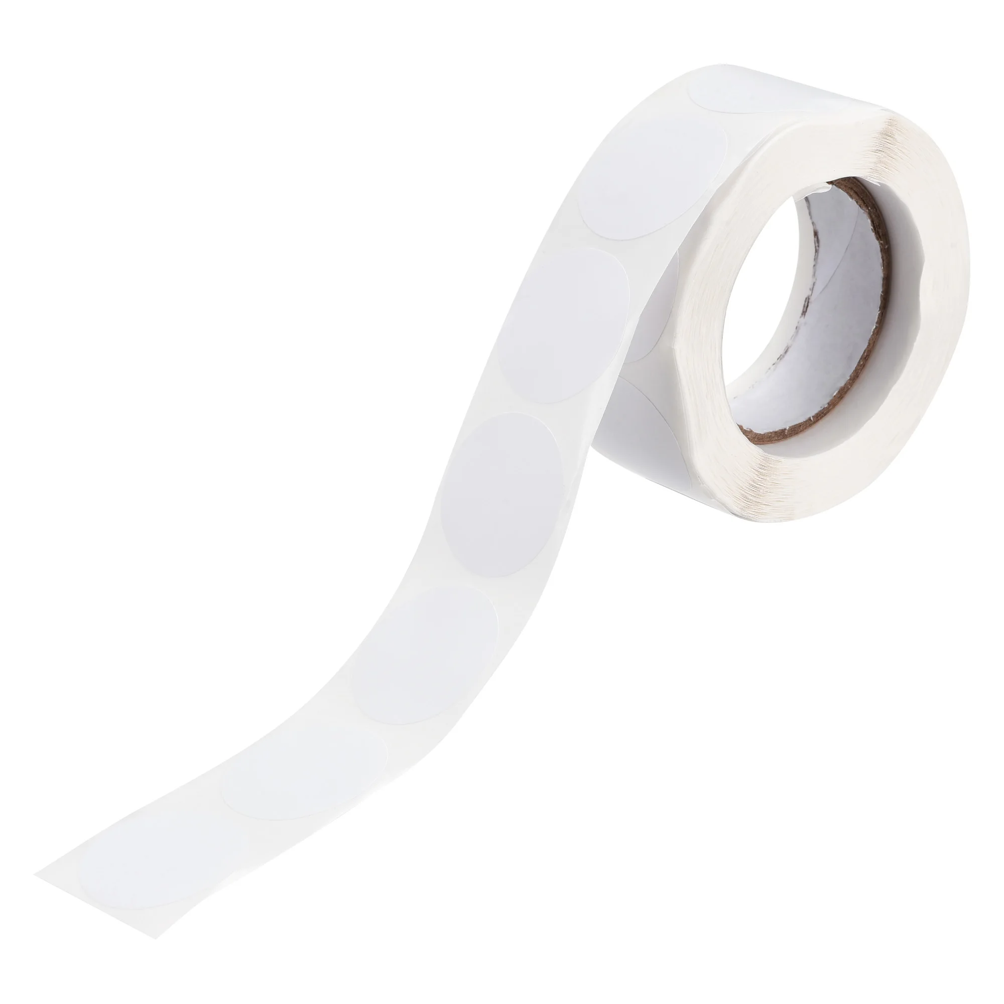 

2Roll 25mm White Stickers Round Label 500 Per Roll Blank Handmade Sticker Adhesive DIY Labels Gift Package Sticker Stationery