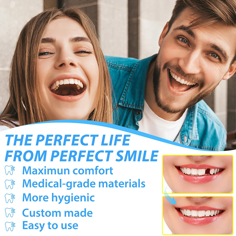 Resin Tooth Repair Glue Shapeable Teeth Gaps Filling Solid Glue Temporary Tooth Repair False Teeth Glue Safety Dental Supplies