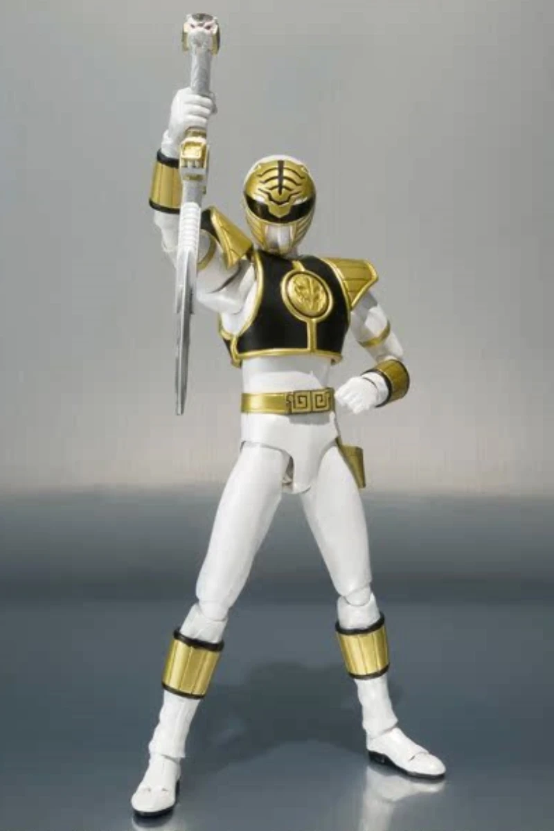 Bandai Shf Original 15cm Five Star Battalion Dalian White Tiger Warrior Special Shot Team Roaring New Star Figure Toy Model Gift