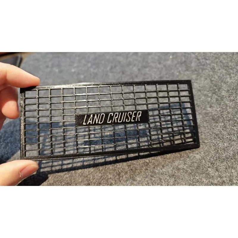 Interior Floor Mat & Rear Window Armor Mesh for FMS 1/10 Land Cruiser FJ40 RC Crawler, RC Car Scale Upgrade Decoration Accessory view 3