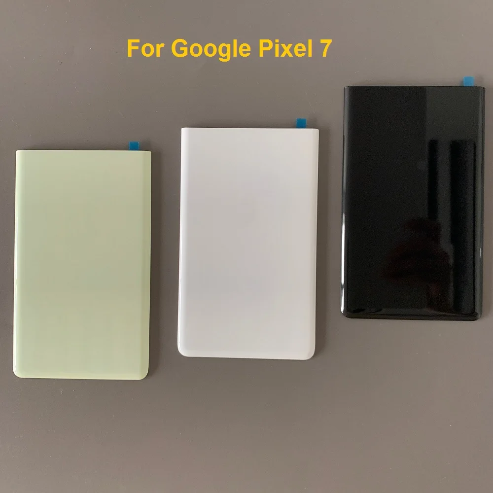 

Стеклянная крышка батарейного отсека для Google Pixel 7, задняя крышка корпуса, задний чехол для Google Pixel 7, запасные части для задней батарейного отсека