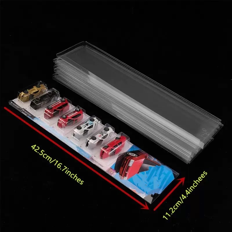 10pcs Wall-Mounted Die-Cast Car Display Case Organizer Space-Saving Garage Transparent Bubble Wrap Compartments Toy Storage Rack