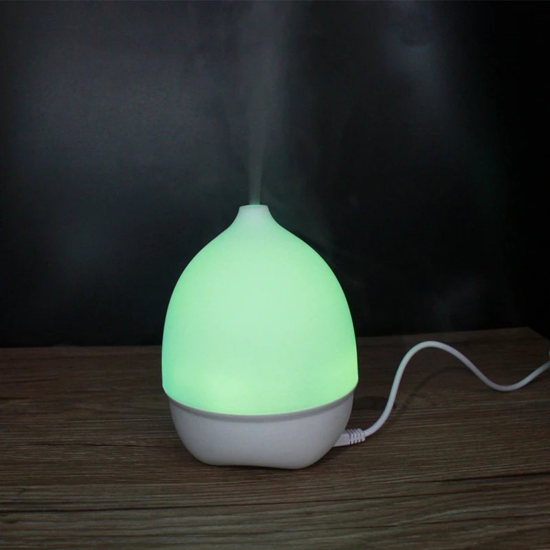 2017 NEW 70ML Mini USB Portable Ultrasonic Humidifier DC 5V LED Light Air Purifier Mist Maker For Home Office Car Random Color