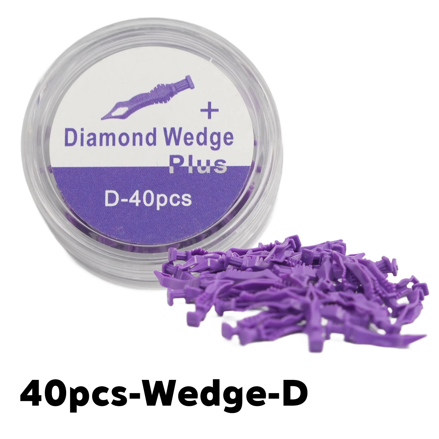 Variant: 40pcs-Wedge-D