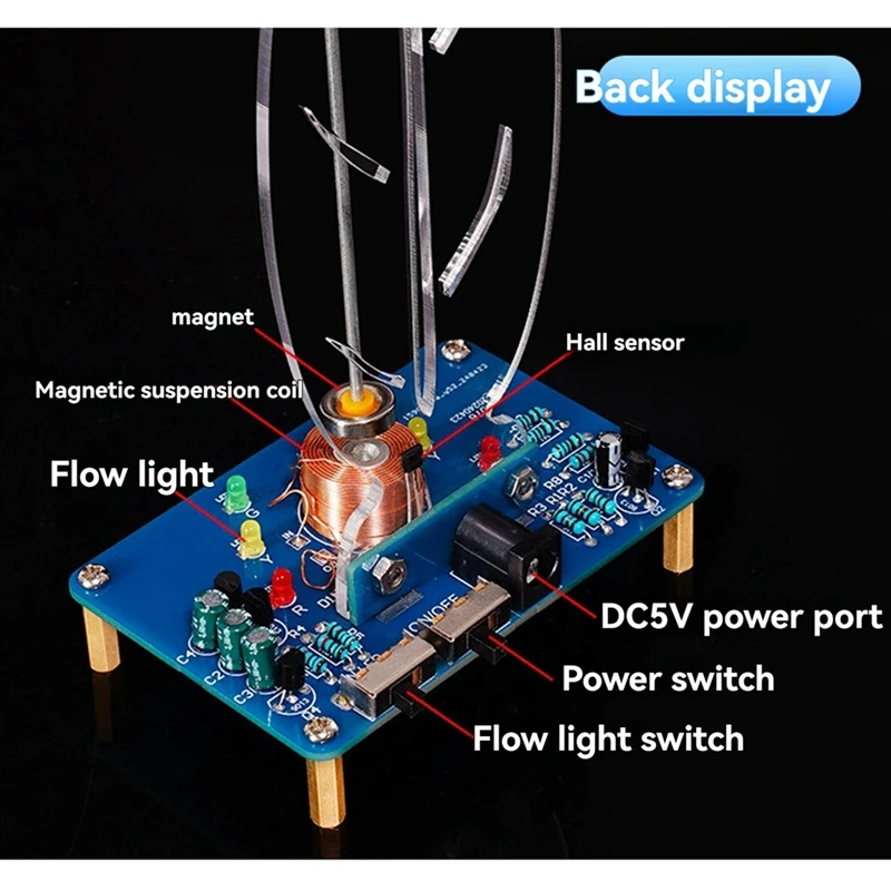 DIY Electronic Swing Kit Electromagnetic Swing Induction Teaching And Practical Training Welding Assembly DIY Kit