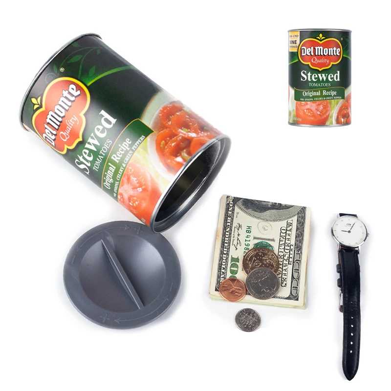 1PC Private Money Box Fruit Can ake Sight Secret Home Diversion Stash Can Container Hiding Storage Compartment Outdoor Tools