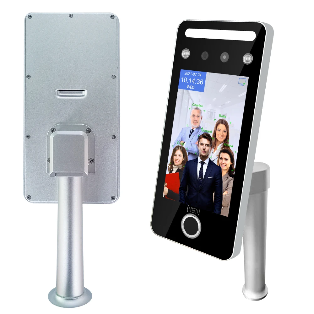 Long Distance Dynamic Face Recognition WiFi Cloud Software NFC Fingerprint Face Door Access Control