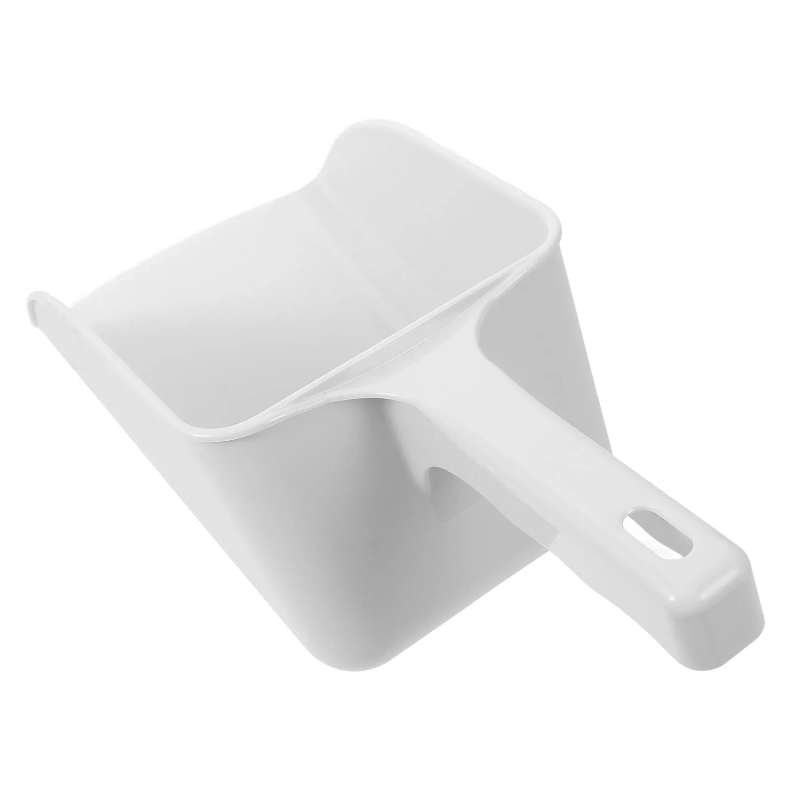 

Ice Scoop Smooth Plastic Head Multi-Purpose Scoop for Ice Cubes Flour Grain French Fries Kitchen Restaurant Bar