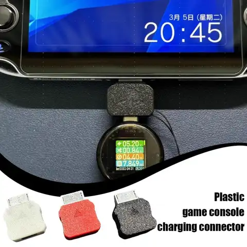 Adaptador convertidor de carga para consola de juegos, adaptador de cargador tipo C para PSV1000, accesorios para consola de juegos Sony Vita PSV 1000