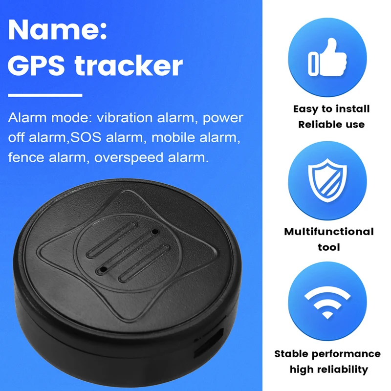 Mini GPS Tracker Magnetic Smart Finder Locator Mini Tracking Device Pet Vehicle Lost Tracker Pet Wallet Tracking