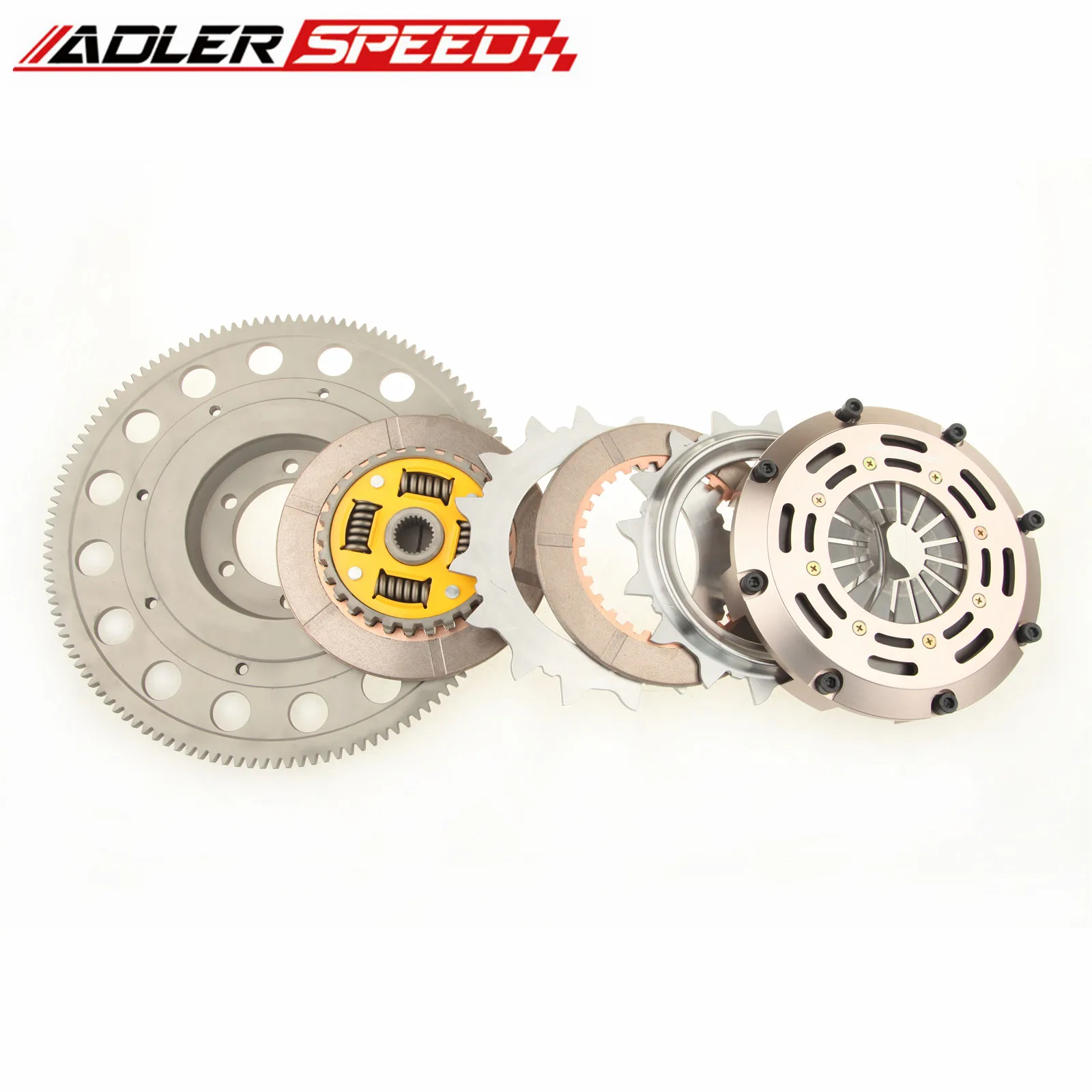 ADLERSPEED Sprung Twin Disc Clutch Kit Fit For Mazda RX-8 1.3L 13B-MSP 6-speed