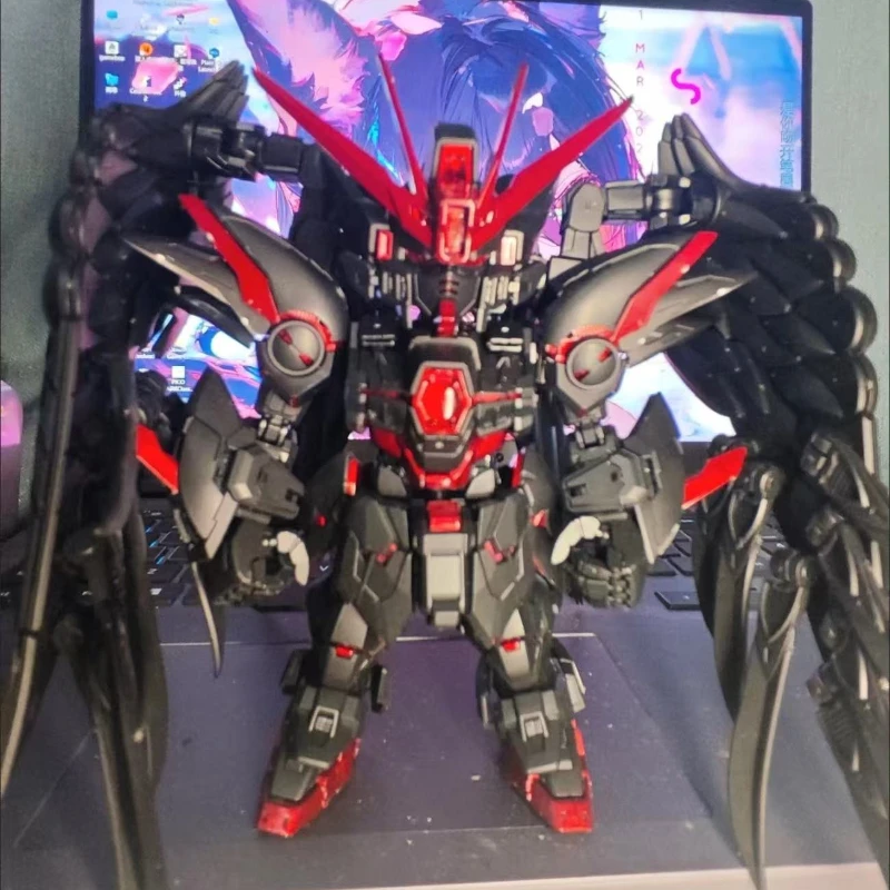 

CHANGLONG MGSD XXXG-00W0 Wing Zero Blood Demon Color Scheme Assembly Model Kits Action Figure Robot Plastic Model