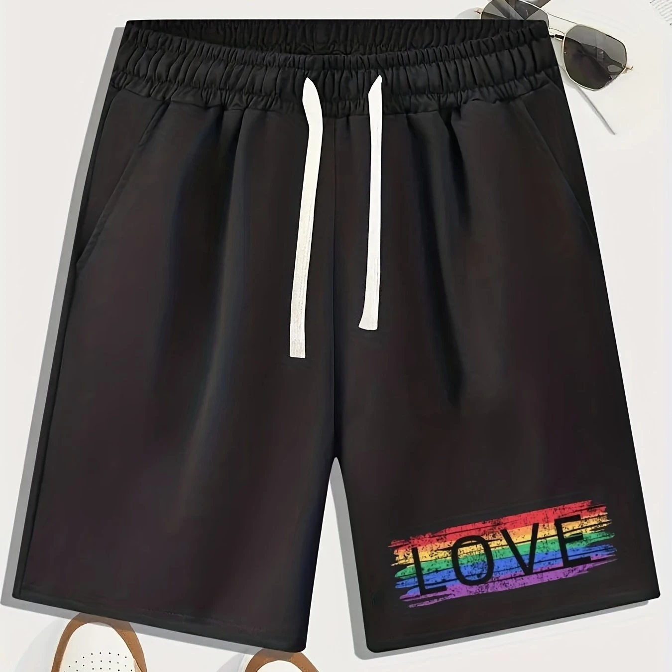 

Шорты для отдыха, мужские летние модные дышащие пляжные брюки, мужские и женские спортивные штаны, удобные универсальные повседневные брюки