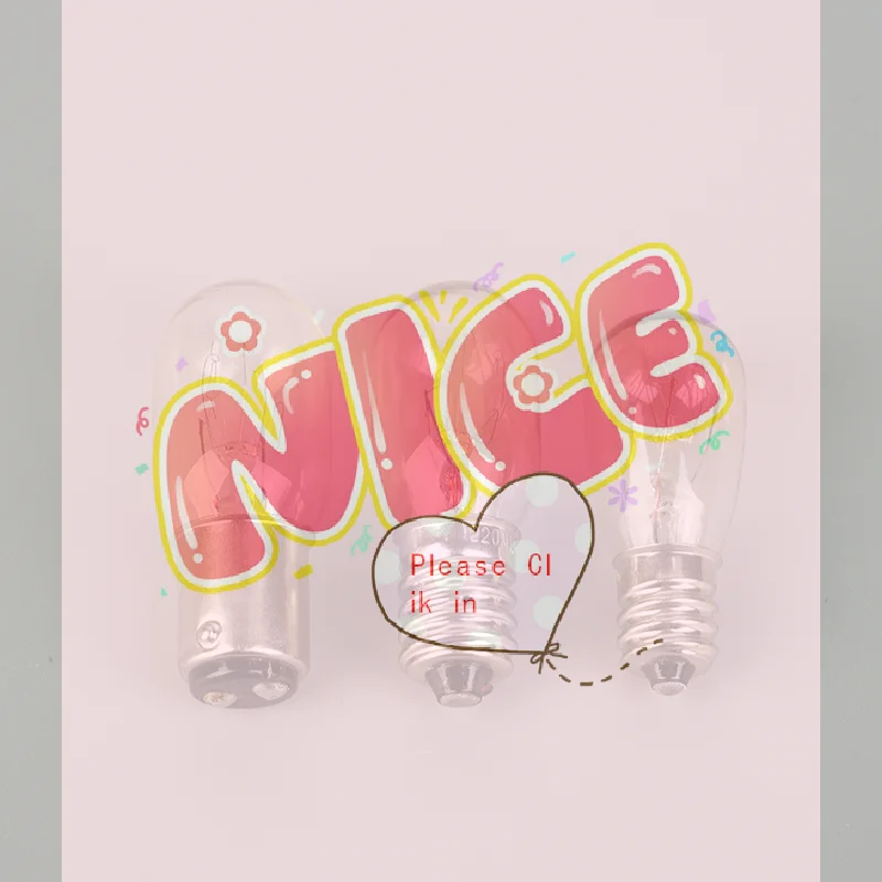 【BA】Sewing Machine LED Bulb Threaded /Plug-in Incandescent Lamp Corn Fridge Lighting Craft