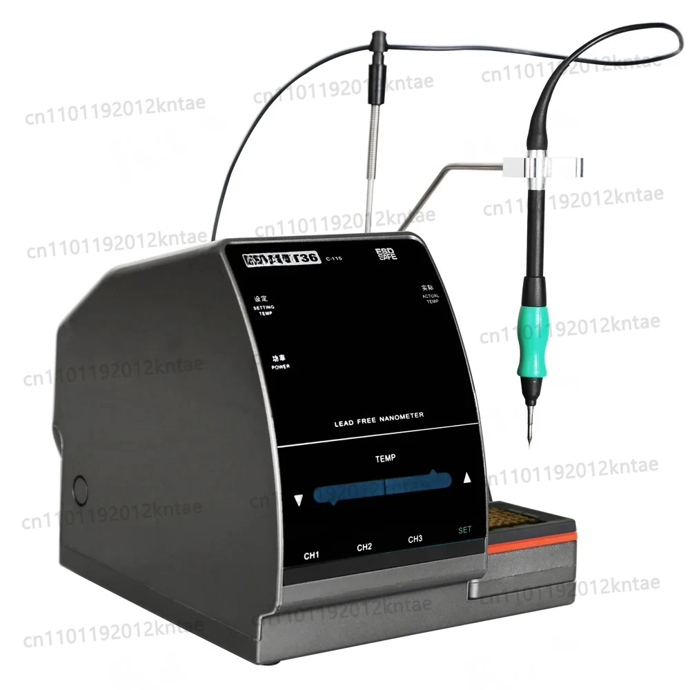 T36 Hot Air Heat Gun Precise Temp Portable Good Soldering Iron For Electronics Rework Stat
