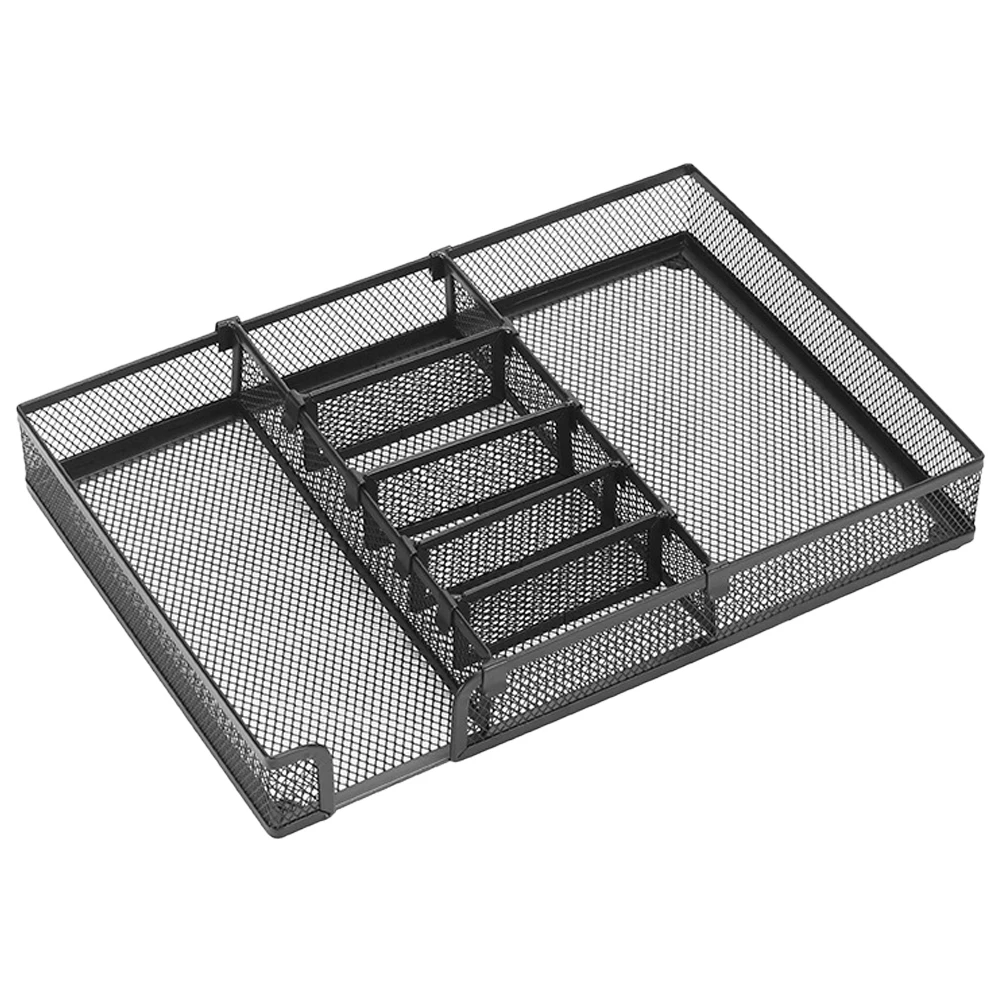 

Organisers Office Storage Tray Pretty Holds Bracket Metal Drawers Organizer Desk