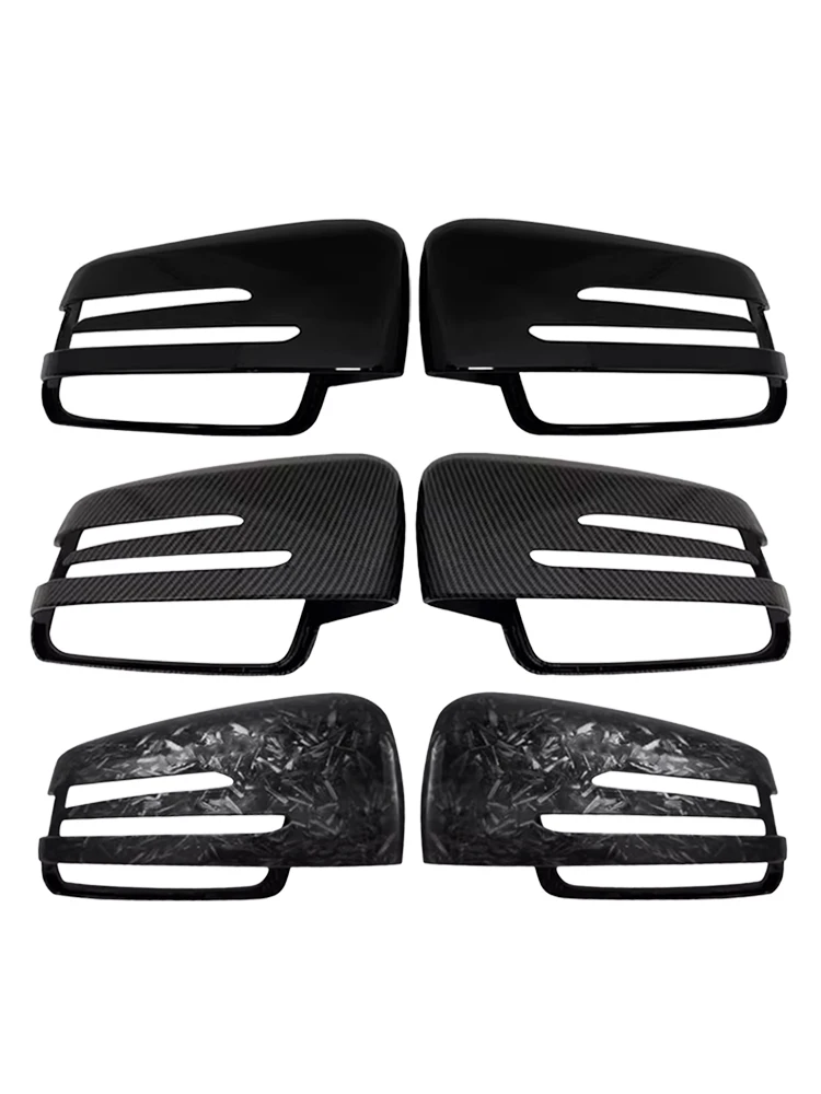 

For Mercedes W204 W212 W221 2009 2010 2011 2012-2014 Side Mirror Visors Trim Cover Rearview Mirror Housing Rearview Mirror Cover