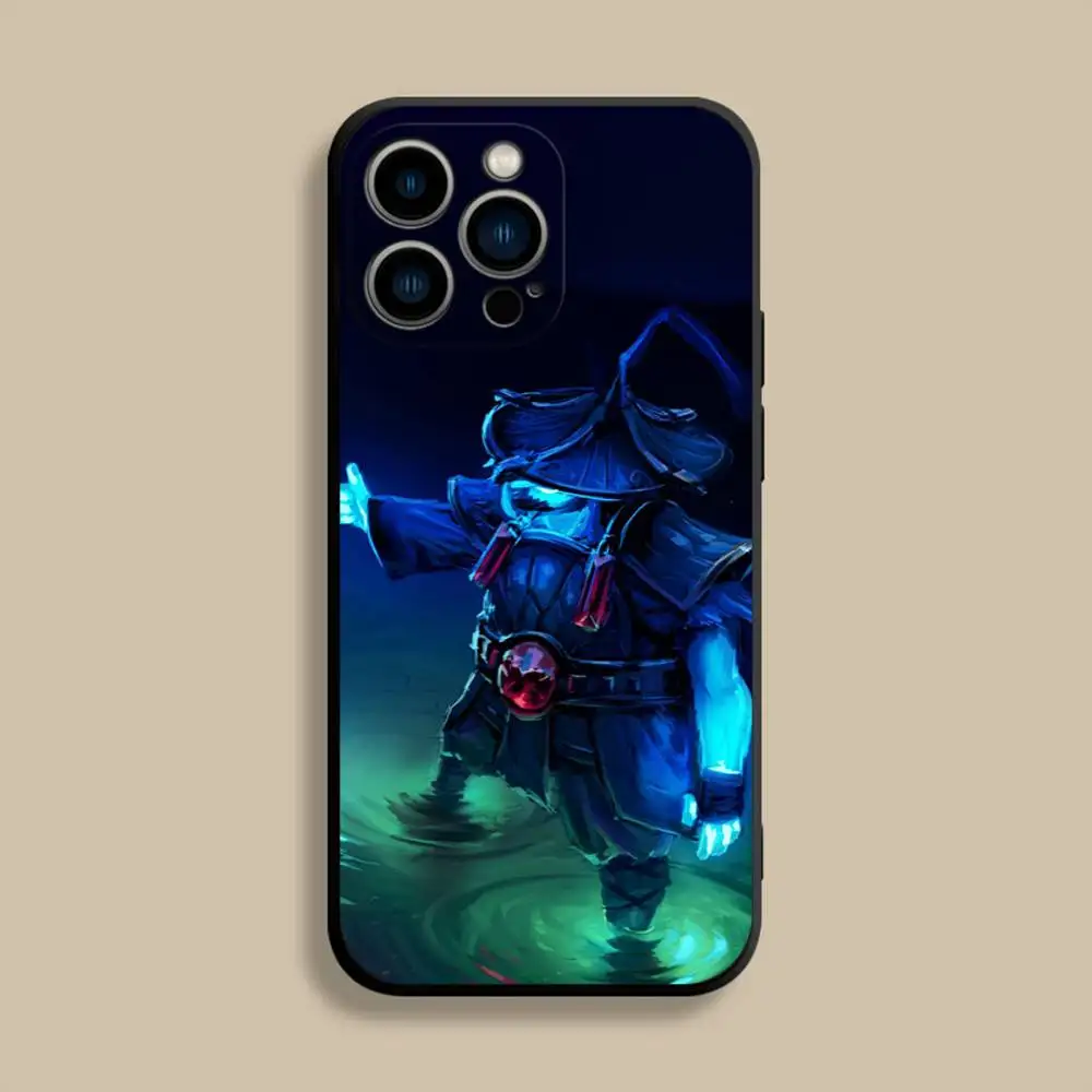 حافظة هاتف D-Dota-a 2 رائعة لهاتف iPhone 17,16,15,14,13,12,Pro,Max,Plus,E,SE4,Air,غطاء ناعم أسود صغير #4