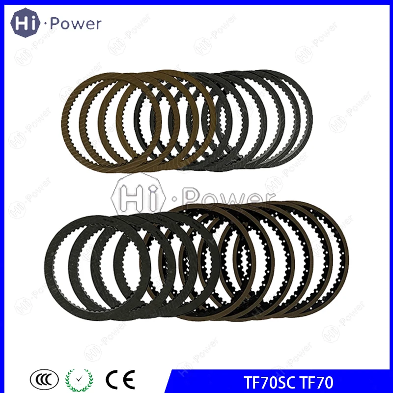 

TF70-SC TF70 фрикционный диск сцепления автоматической коробки передач для FORD VOLVO PEUGEOT 2009-UP TF70SC автомобильный комплект дисков коробки передач