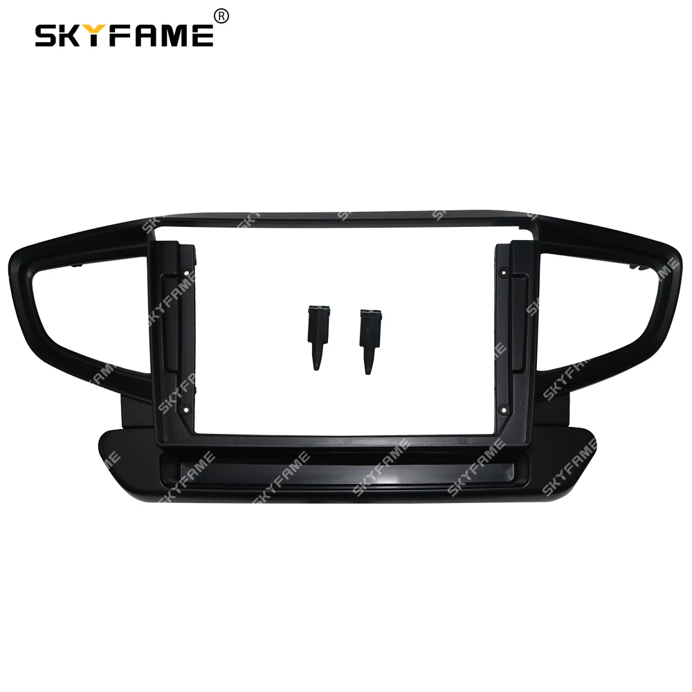 SKYFAME Car Frame Fascia Adapter Canbus Box Decoder Android Radio Dash Fitting Panel Kit For Hyundai Ioniq