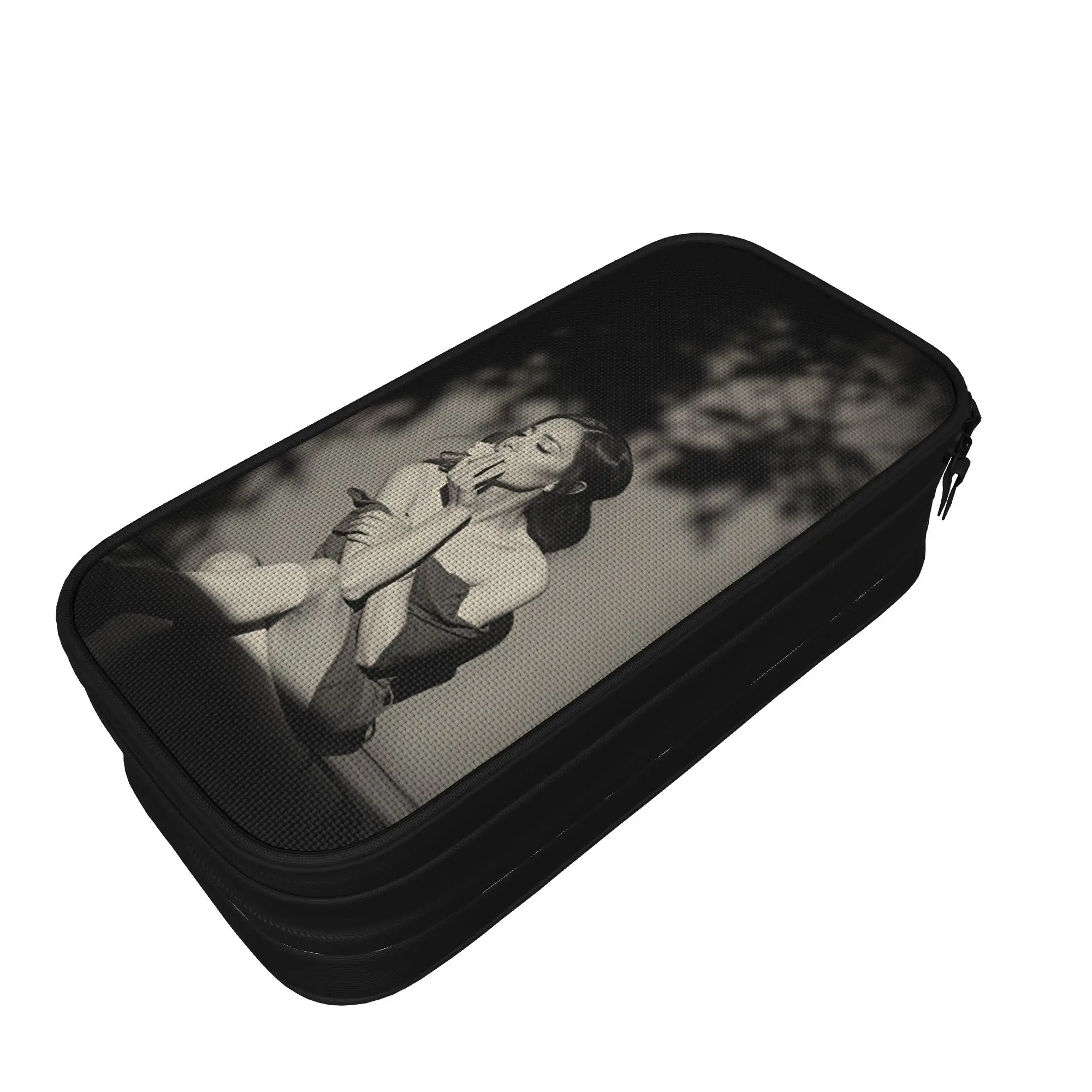 Vintage Pencil Case Arianas Grande  Pencil Pouch  School Pencil Cases Students Zipper Design School Stationery