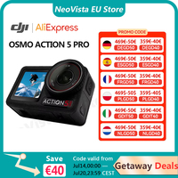 DJI Osmo Action 5 pro 1/1.3″ Sensor 4hrs Extended Battery Life Dual OLED High-Brightness Touchscreens original in stock