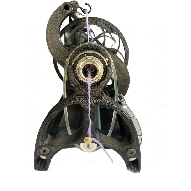 Electric Mini Spinning Wheel 220V to 110V Household Wool Spinning Fiber Machine Adjustable Speed 12V with Free Installation