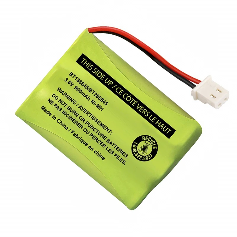 Ni-MH 3.6V 900mAh BT188645/BT288645 Battery Compatible with VTech VM312 VM3251 VM3252 VM3261 BT207695 Digital Video Baby Monitor