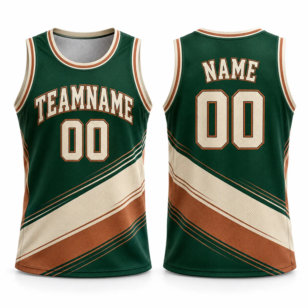 Geometric Striped Basketball Jersey Custom Name Number Quick Dry Sleeveless Vest for Men 3D Print Abstract Streetwear Fashion